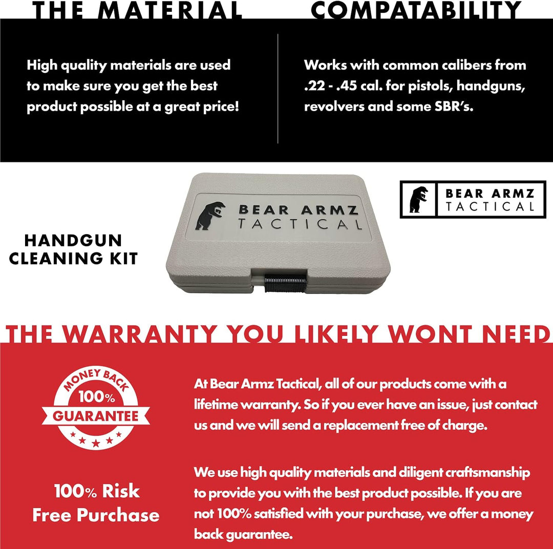 TGTC- Universal Handgun Cleaning Kit