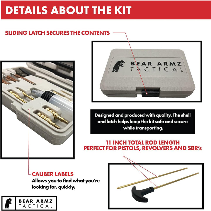 TGTC- Universal Handgun Cleaning Kit