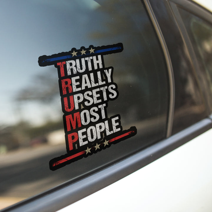 Truth Upsets Decal