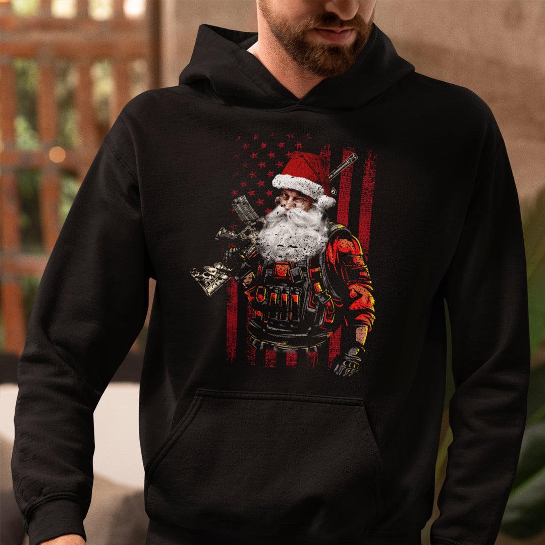 Tactical Santa Hoodie
