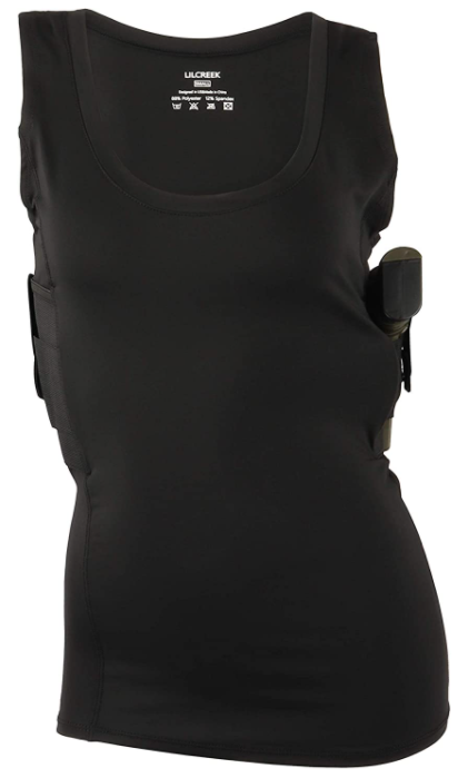 Black Conceal Carry Tank