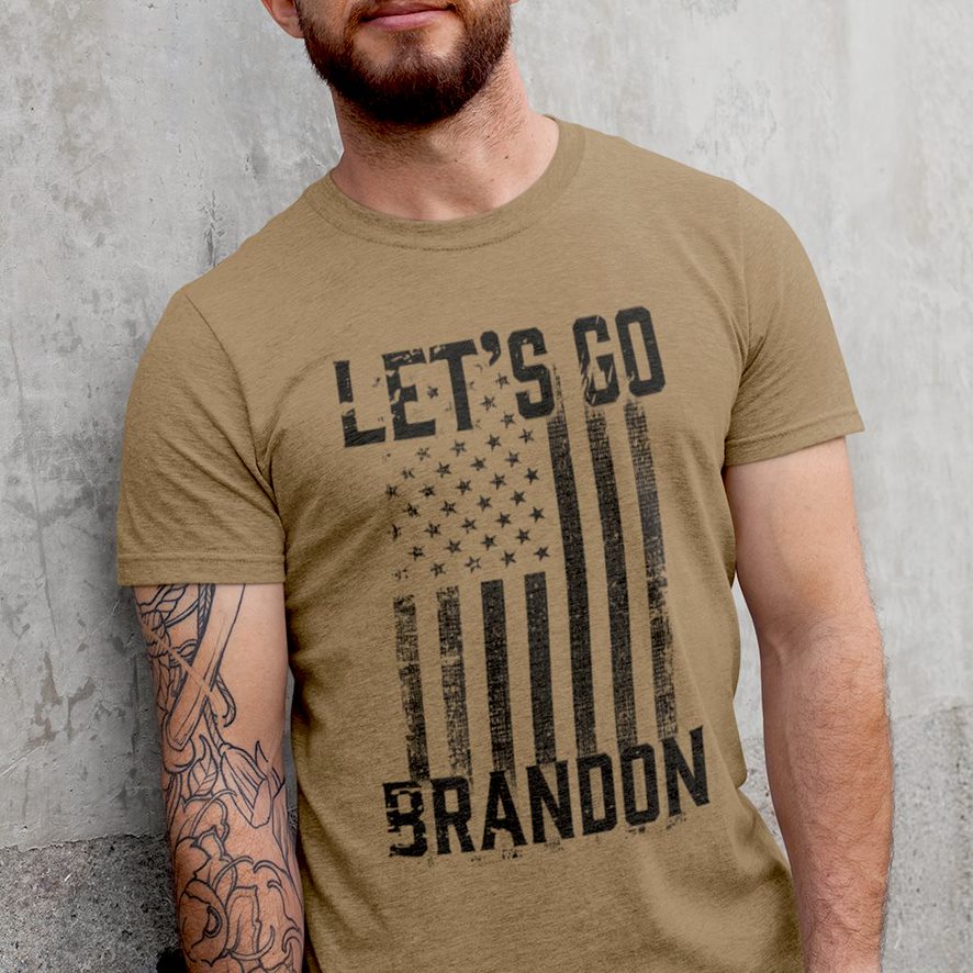 Let's Go Brandon Coyote Tan