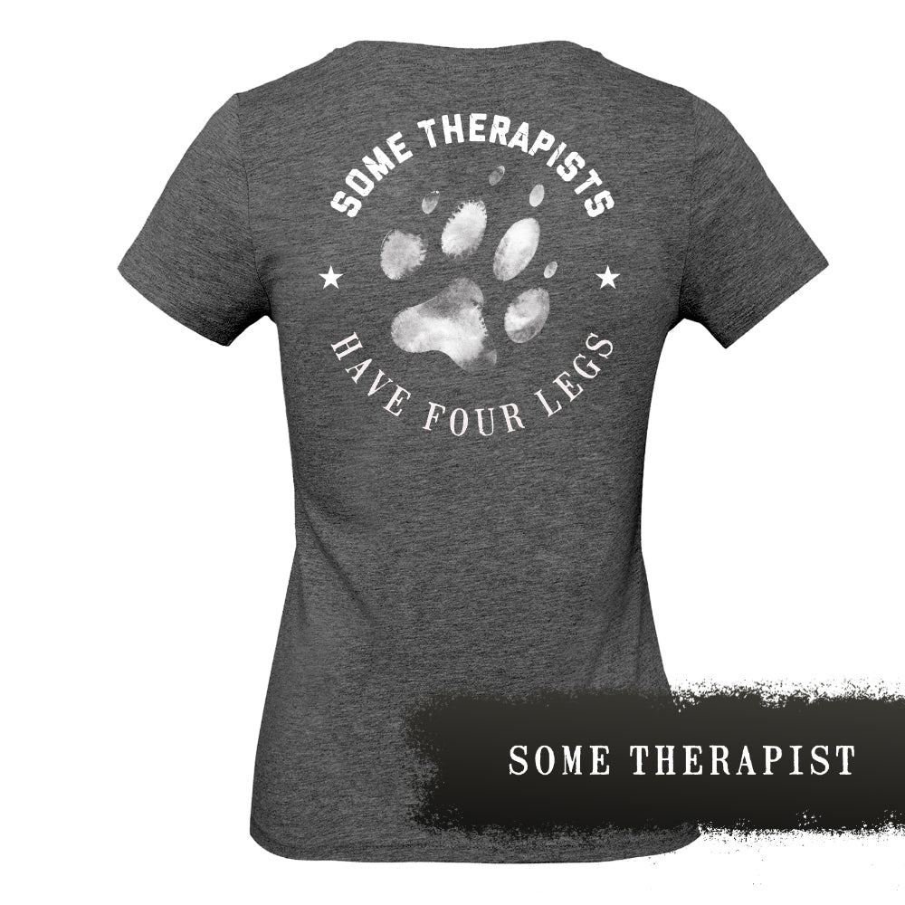 Dog Therapy Women's V-neck