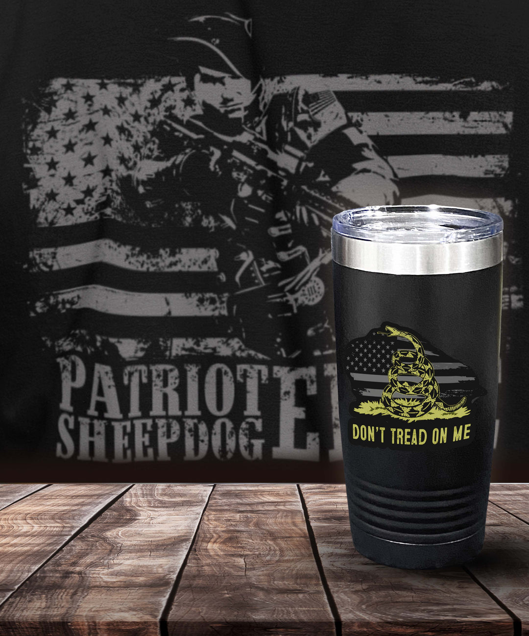 Don't Tread on ME Tumbler