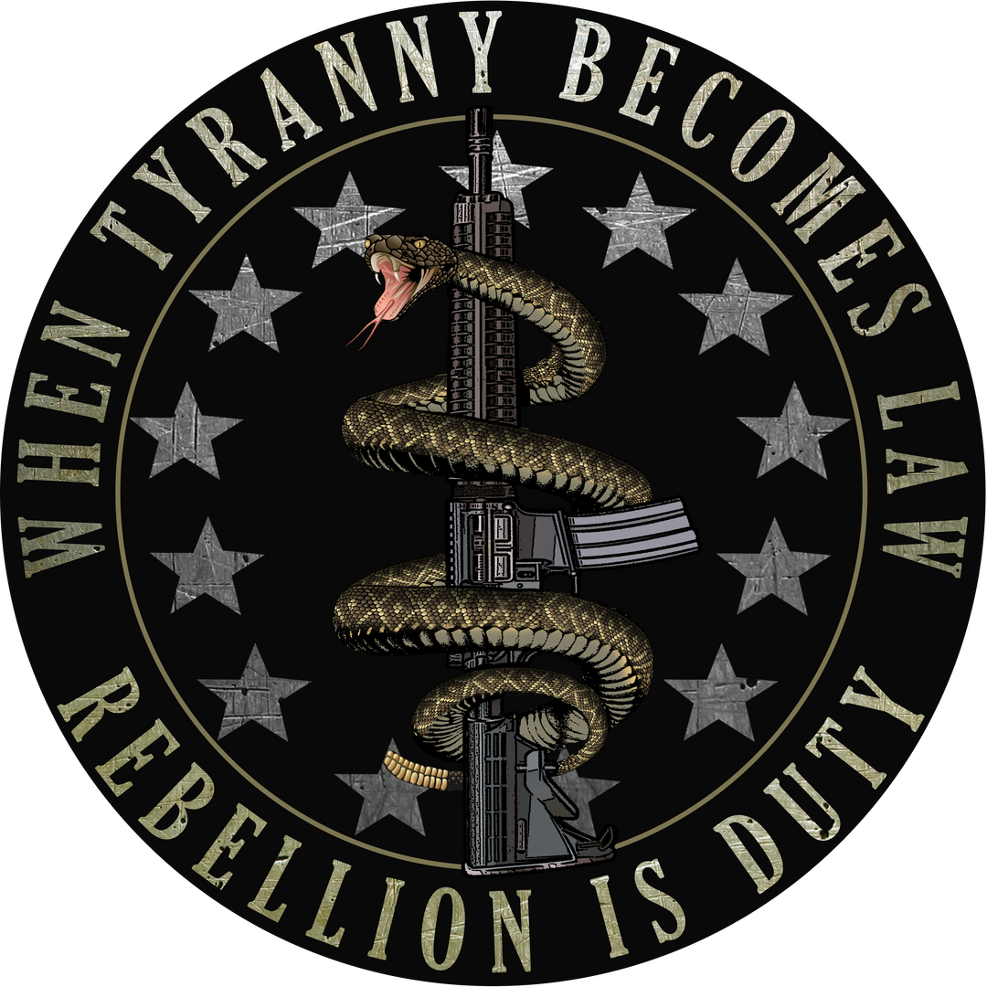 Gadsden Snake - Rebellion Is Duty Decal