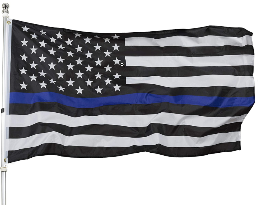 Thin Blue Line Flag