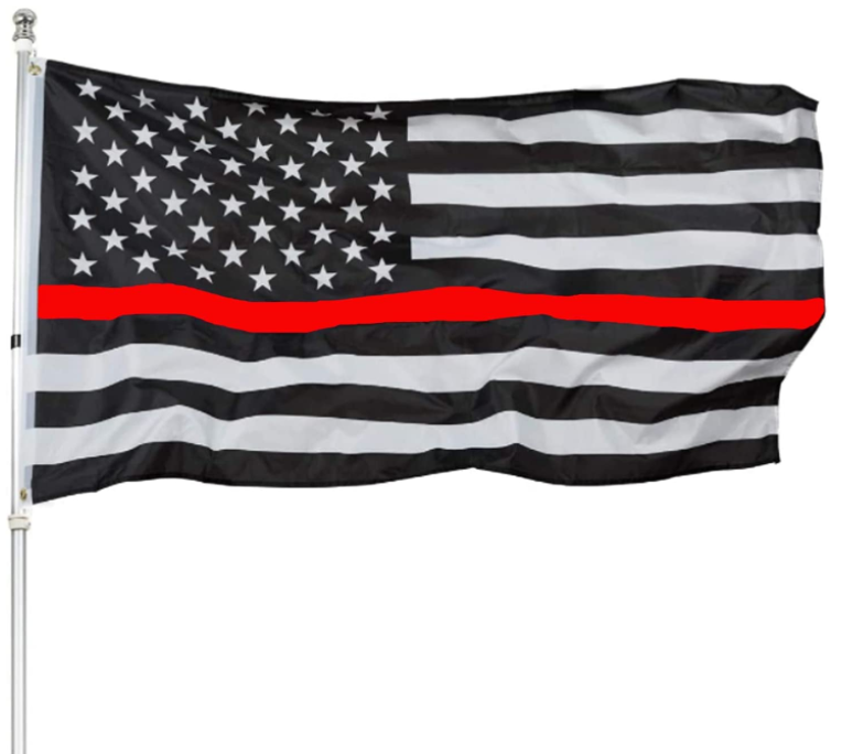 Thin Red Line Flag