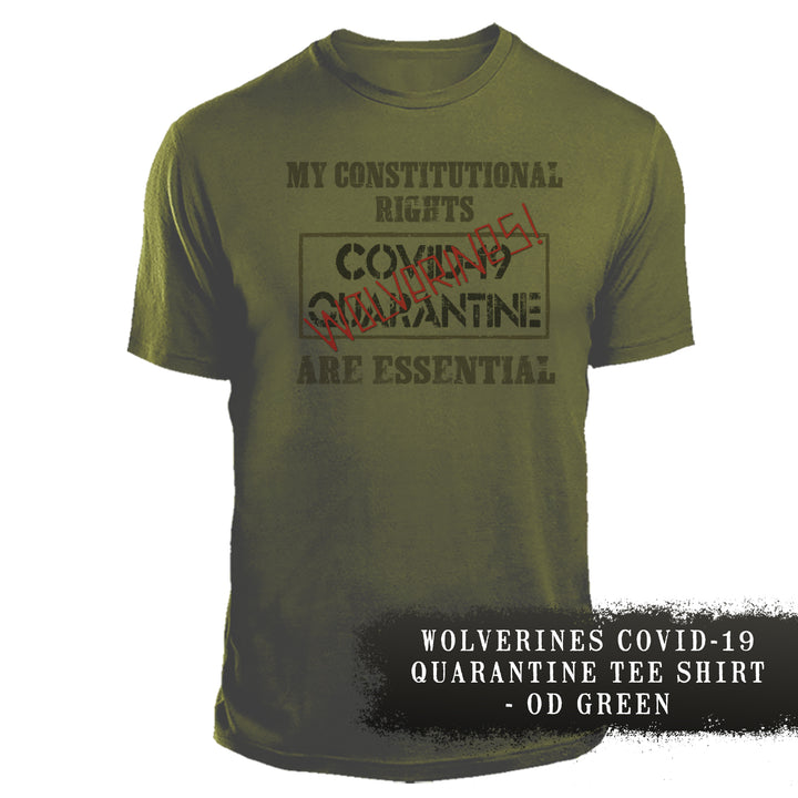 Wolverines COVID-19 Quarantine - OD Green