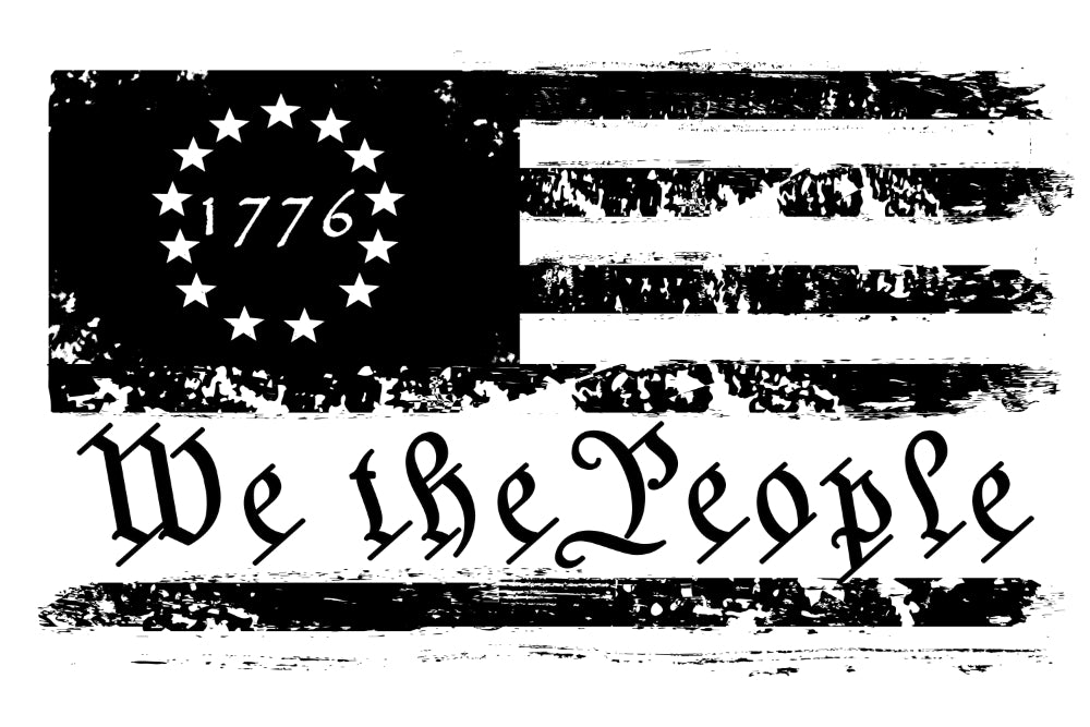 We The People Decal