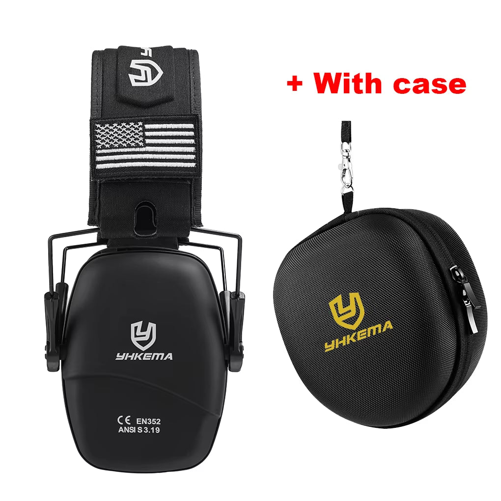 Tactical Headset with Case Ear Protection 