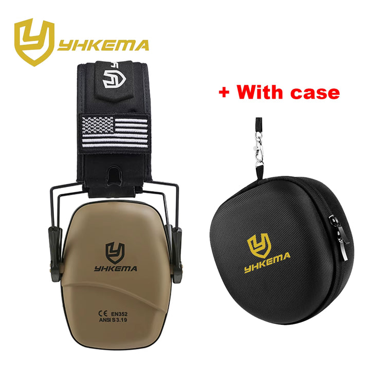 Tactical Headset with Case Ear Protection 