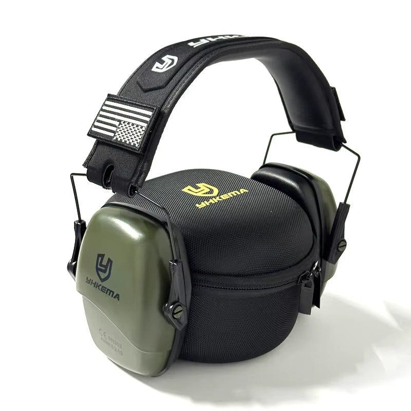 Tactical Headset with Case Ear Protection 