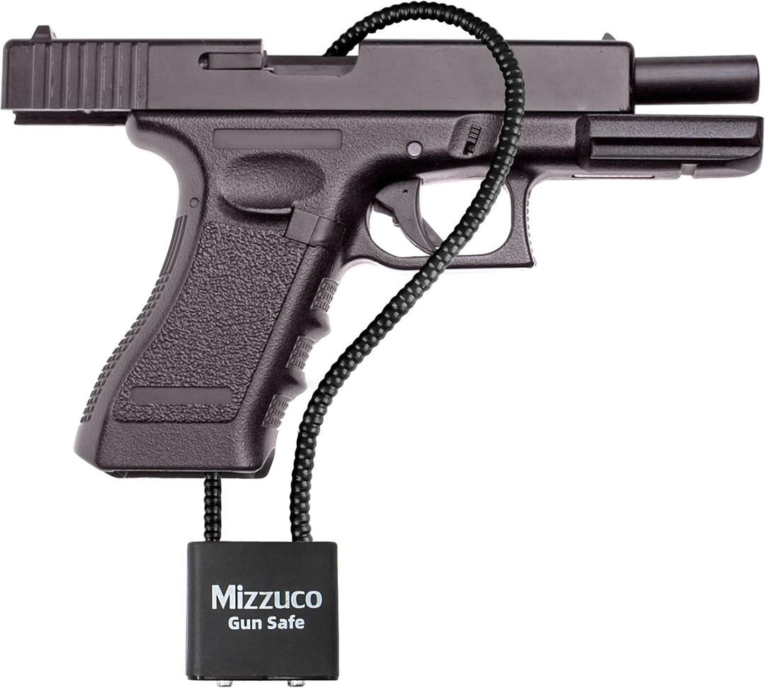 Cable Gun Locks with Keys (15") Compatible with Pistols, Handguns, Rifles, and Shotguns