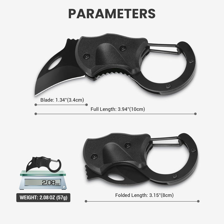 Keychain Box Cutter with 1 Inch Blade
