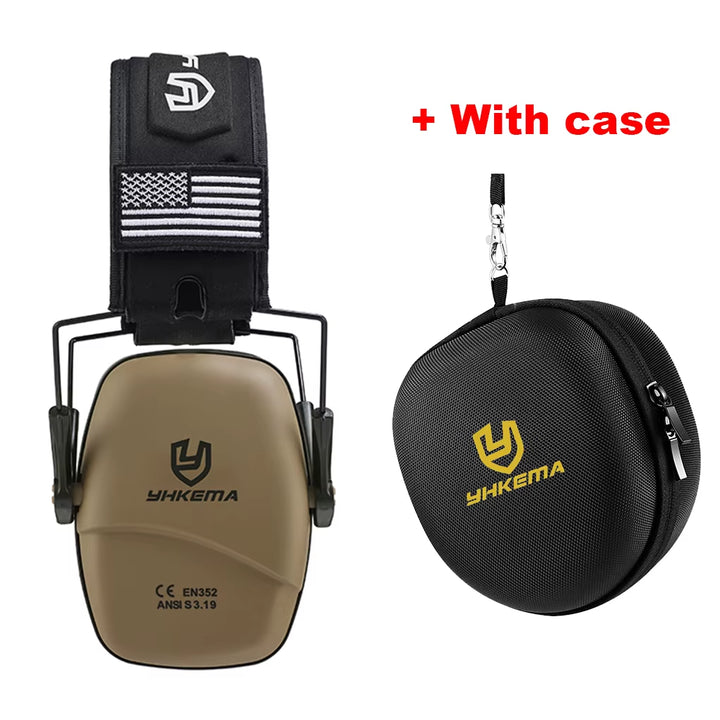 Tactical Headset with Case Ear Protection 