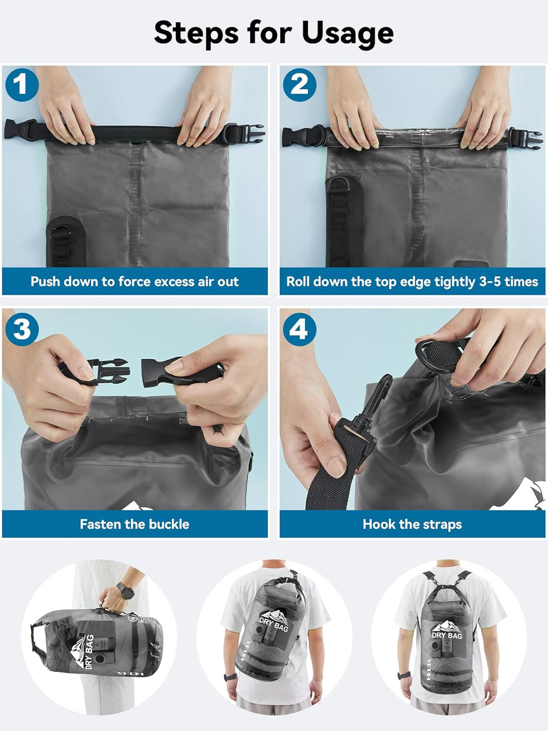 5L Waterproof Dry Bag Waterproof