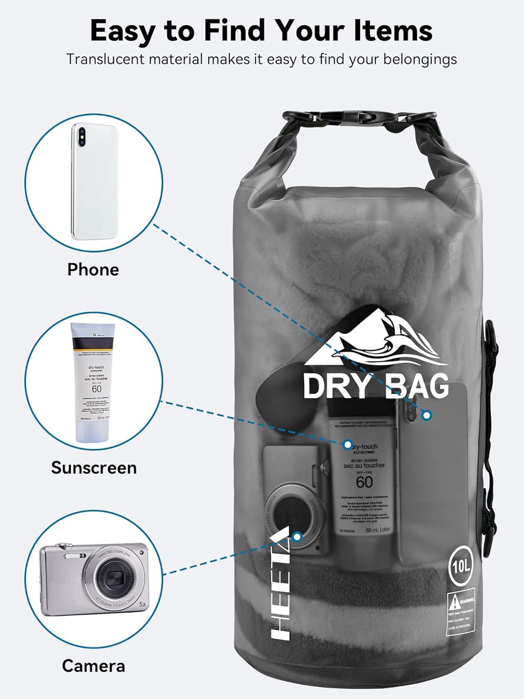 5L Waterproof Dry Bag Waterproof