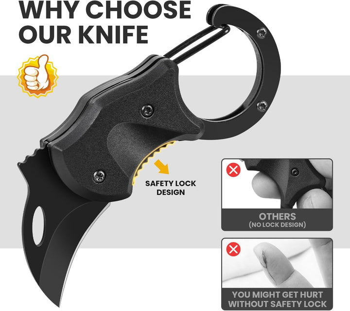 Keychain Box Cutter with 1 Inch Blade