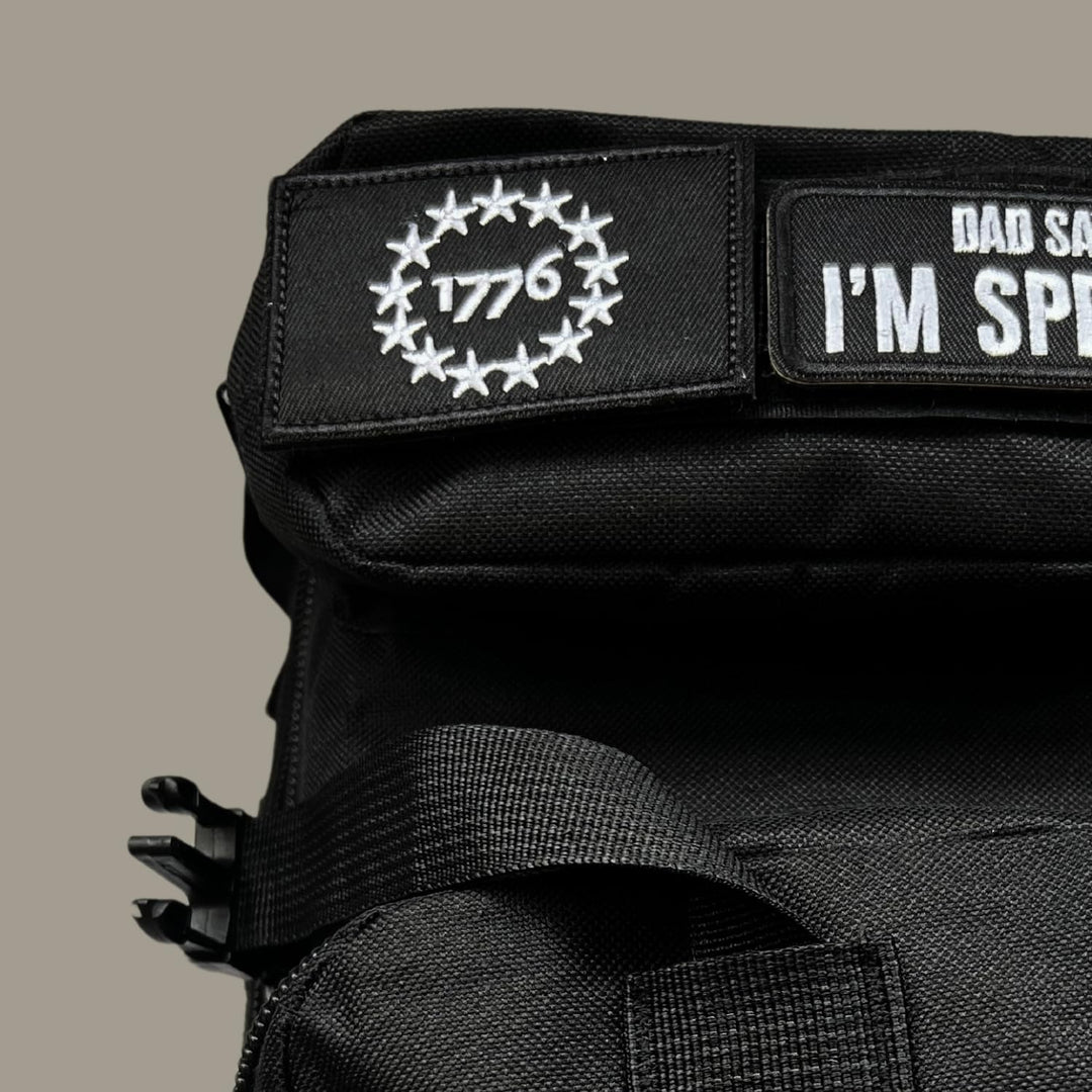 We the People Patch & 1776 Patriot Flag Patches 