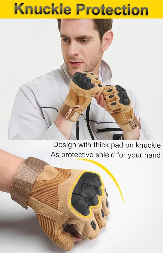 Fingerless Tactical Gloves