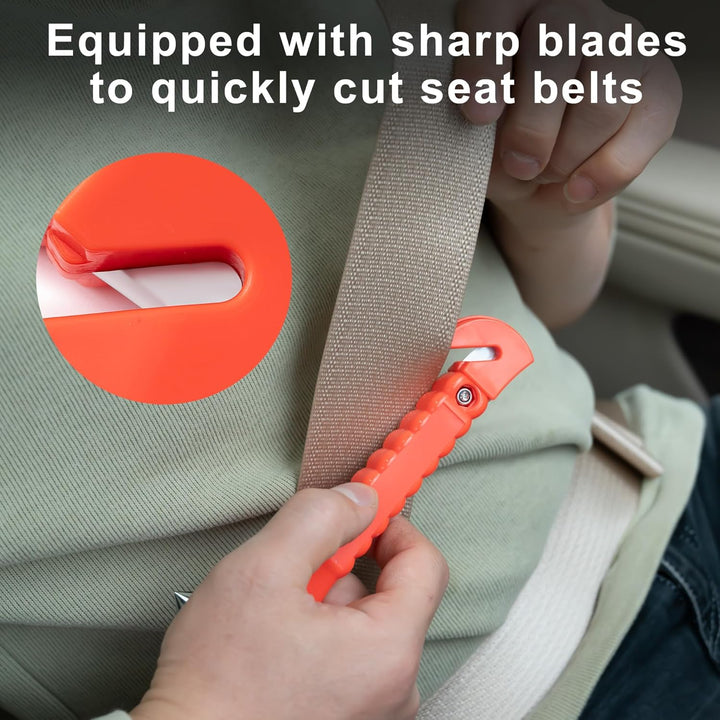  Emergency Seat Belt Cutter and Window Hammer Tool