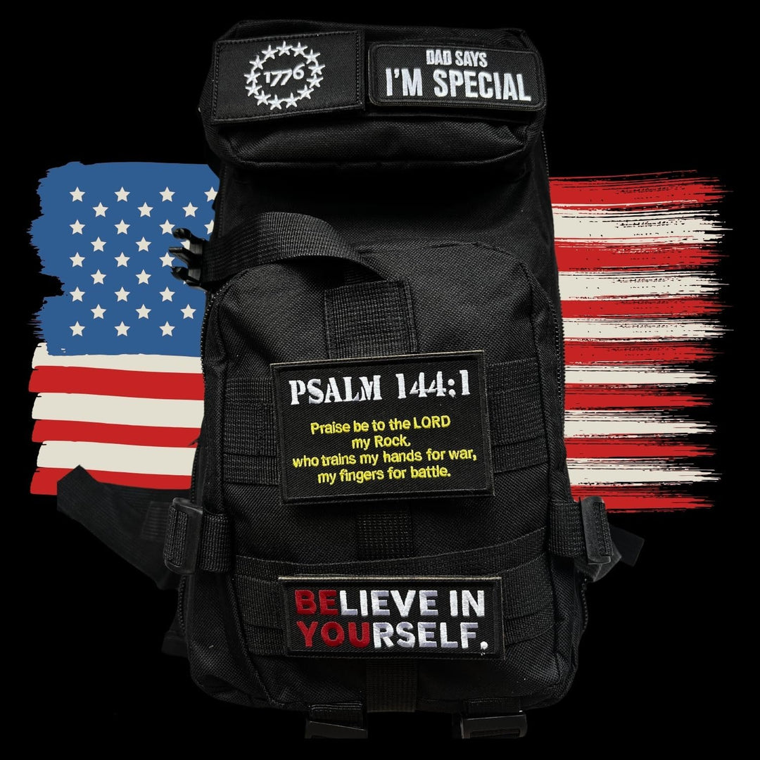 We the People Patch & 1776 Patriot Flag Patches 