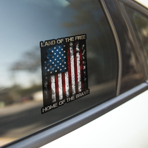Land of the Free Decal