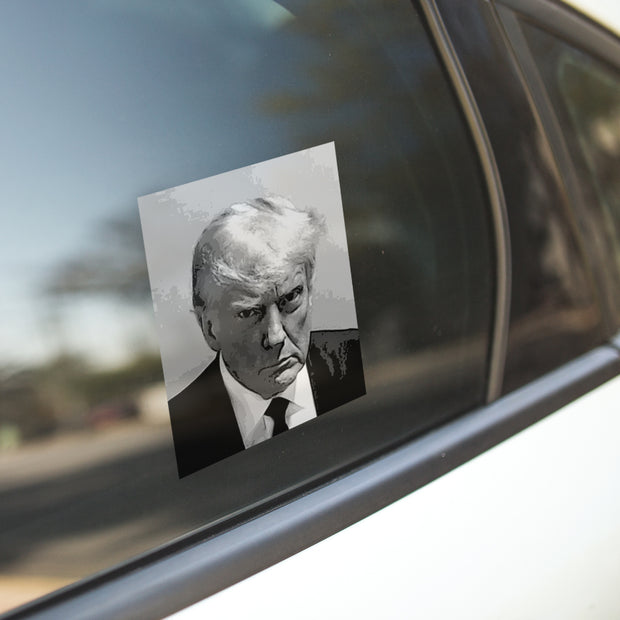 Trump Mugshot Decal