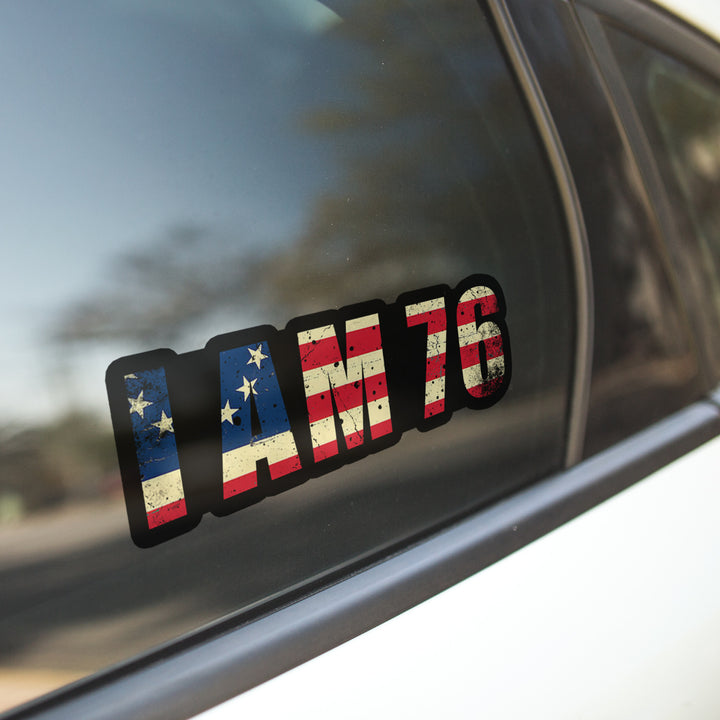 I AM 1776 Decal
