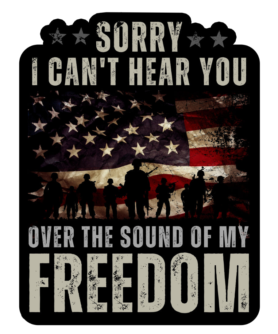 Sound of Freedom Decal