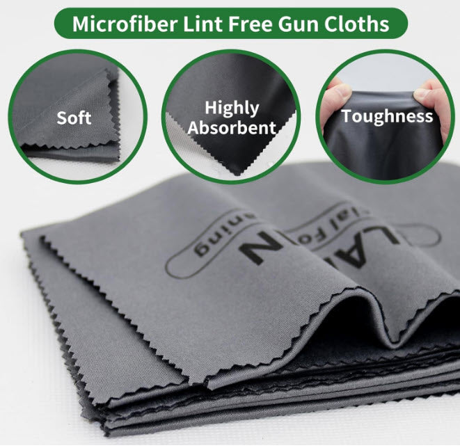 10-Pack of Gun Cleaning Cloths