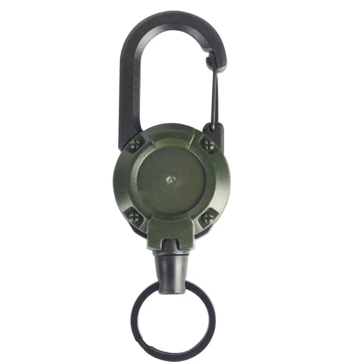Retractable Carabiner Key Chain Tool
