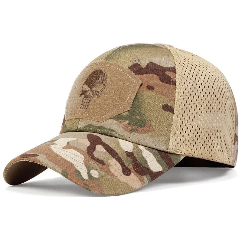 Liberty Skull Mesh Cap