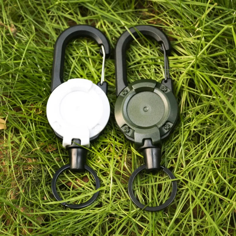 Retractable Carabiner Key Chain Tool