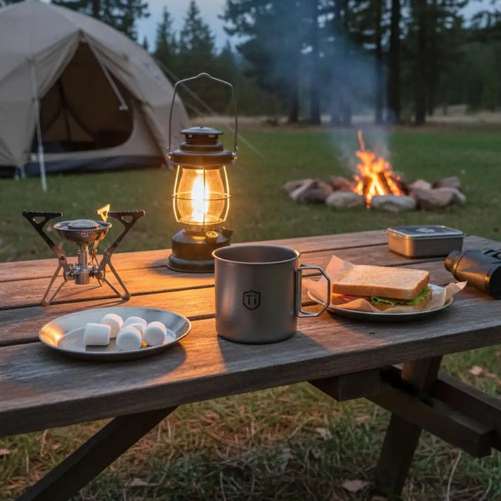 Ultralight Titanium Camping Mug