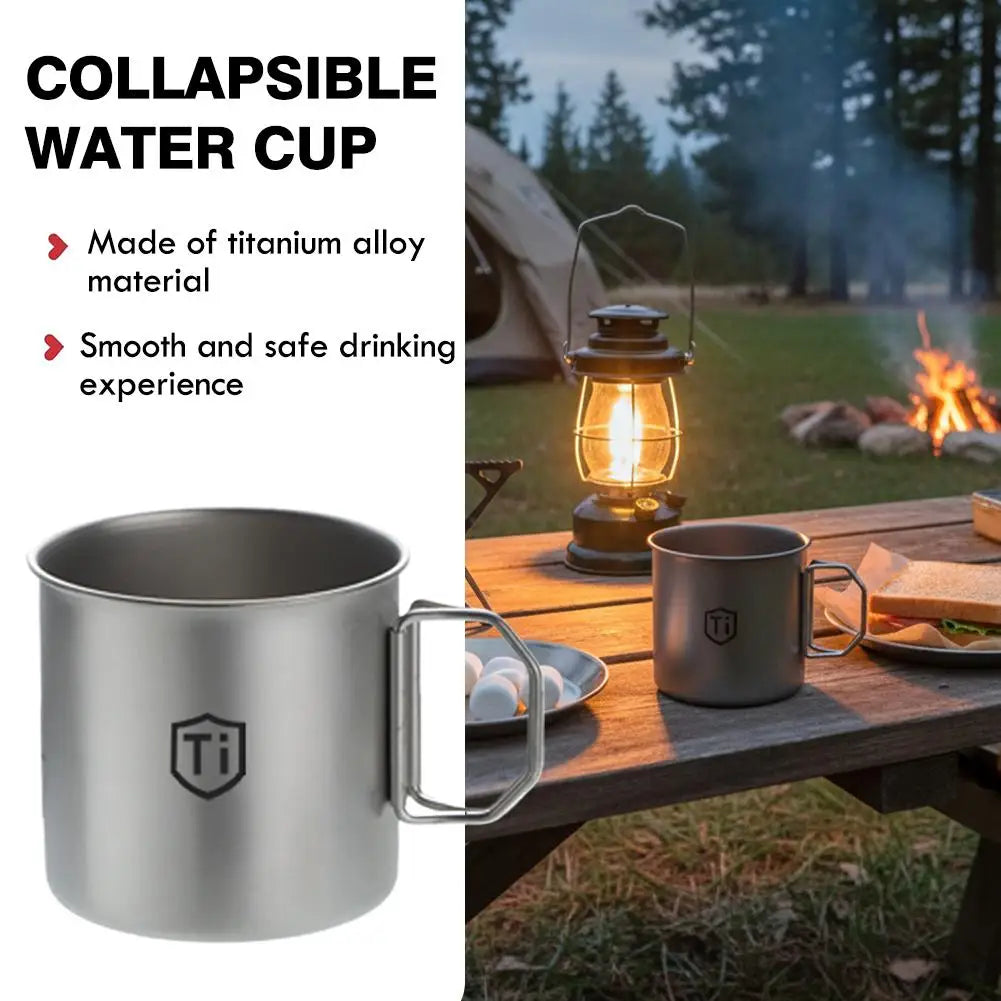 Ultralight Titanium Camping Mug