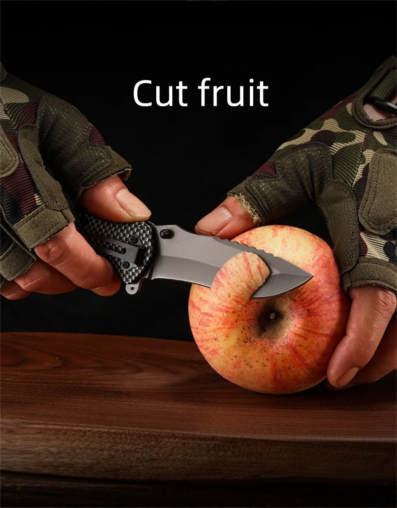 All-Steel Tactical Folding Knife