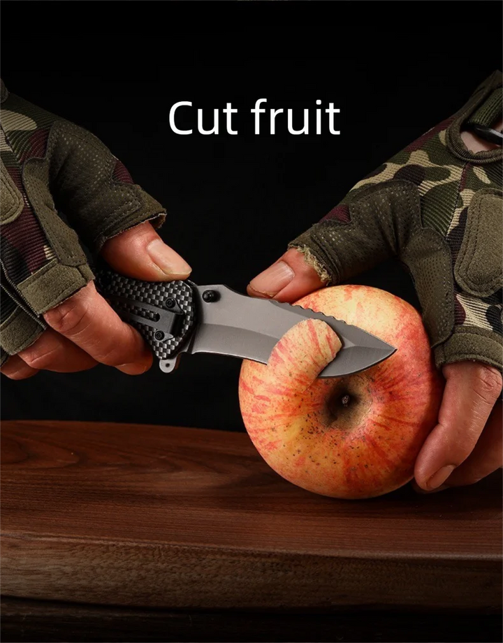 All-Steel Tactical Folding Knife