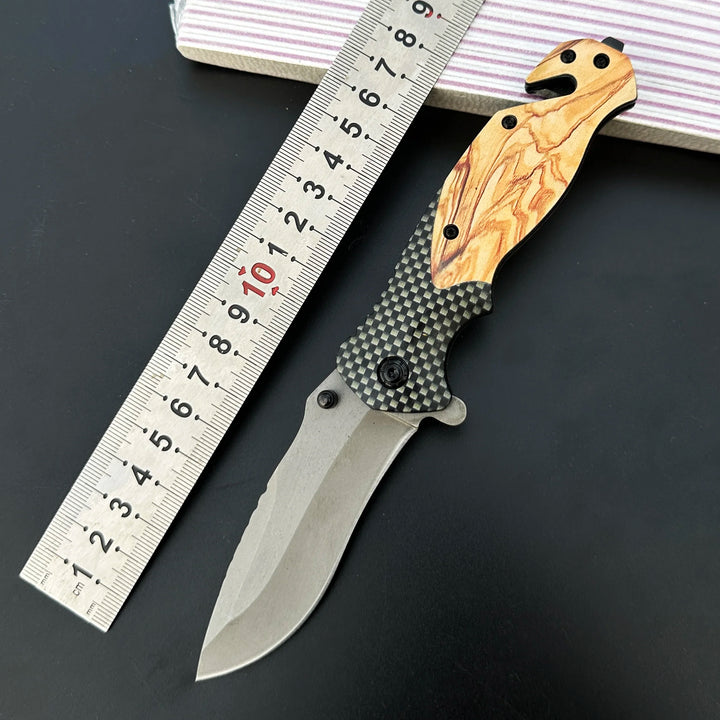 All-Steel Tactical Folding Knife