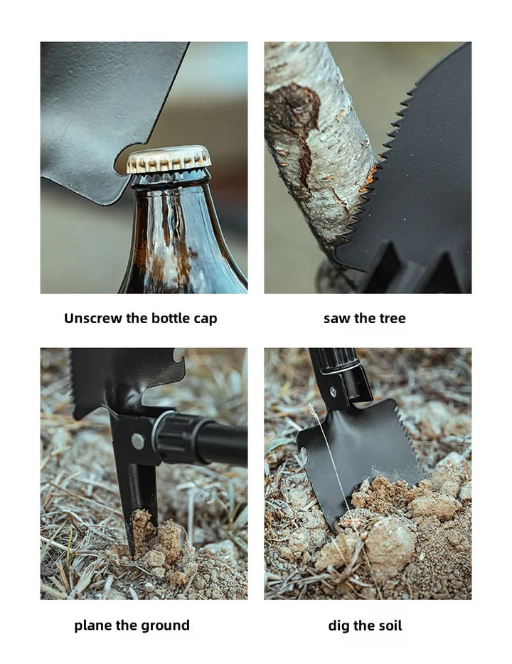 TrailReady Folding Survival Shovel