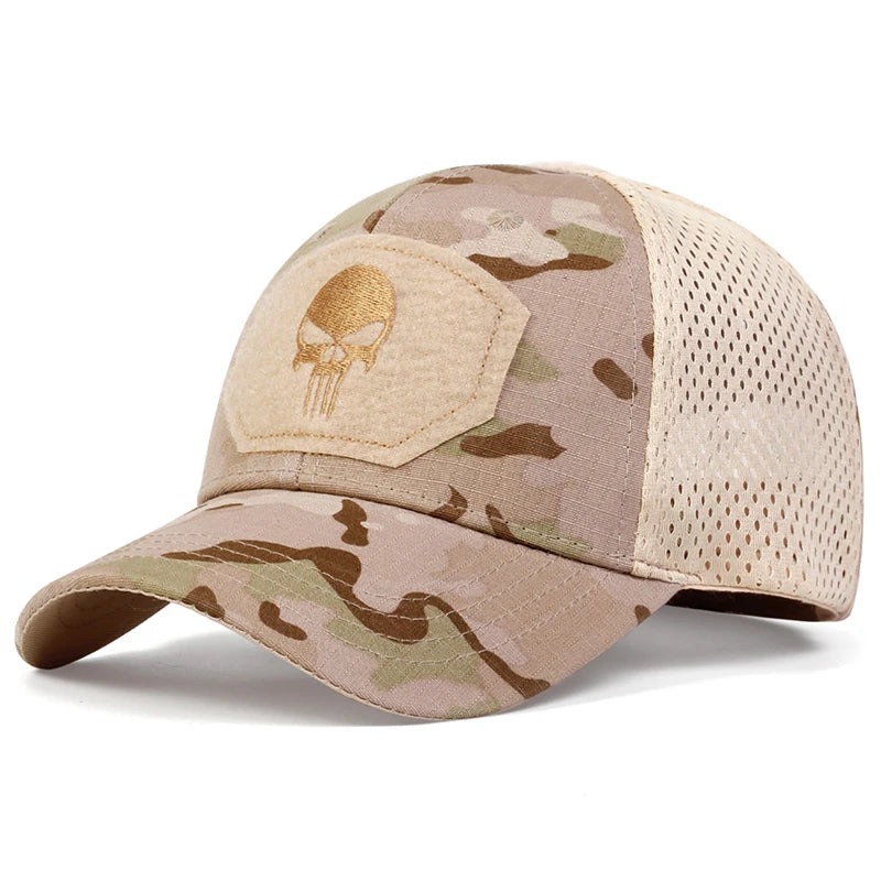 Liberty Skull Mesh Cap