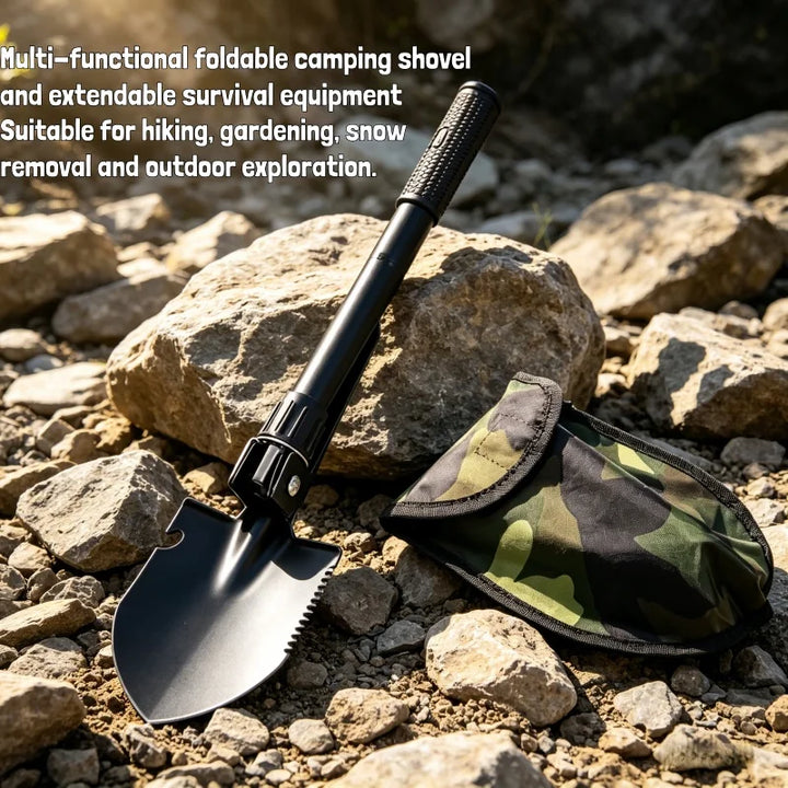 TrailReady Folding Survival Shovel