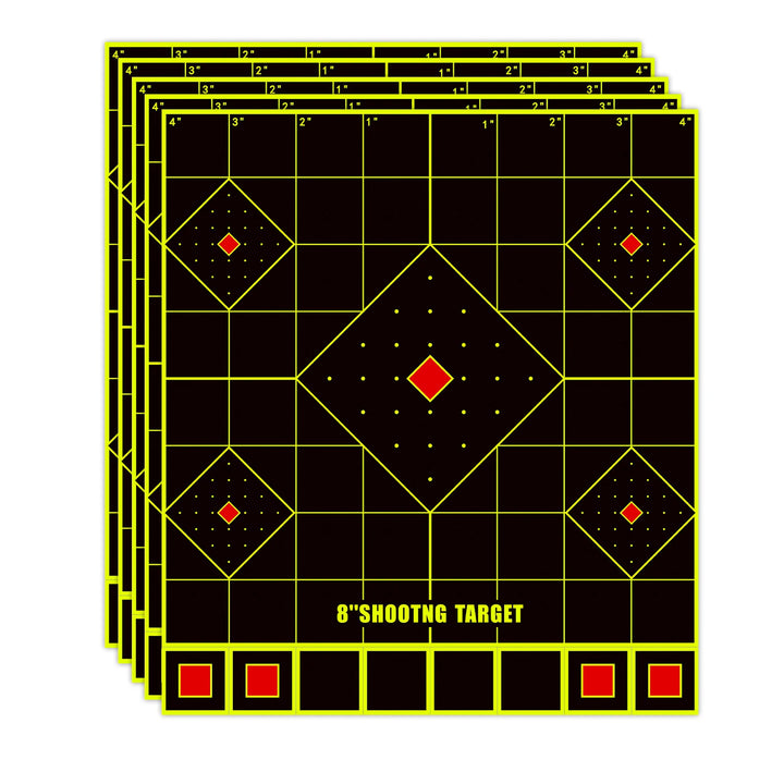 High-Visibility Adhesive Shooting Targets – 10 Pack