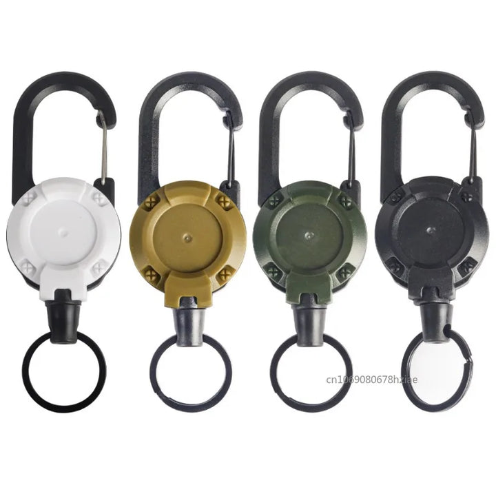 Retractable Carabiner Key Chain Tool