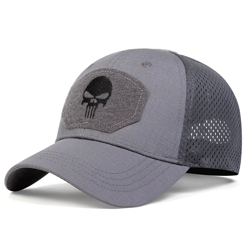Liberty Skull Mesh Cap