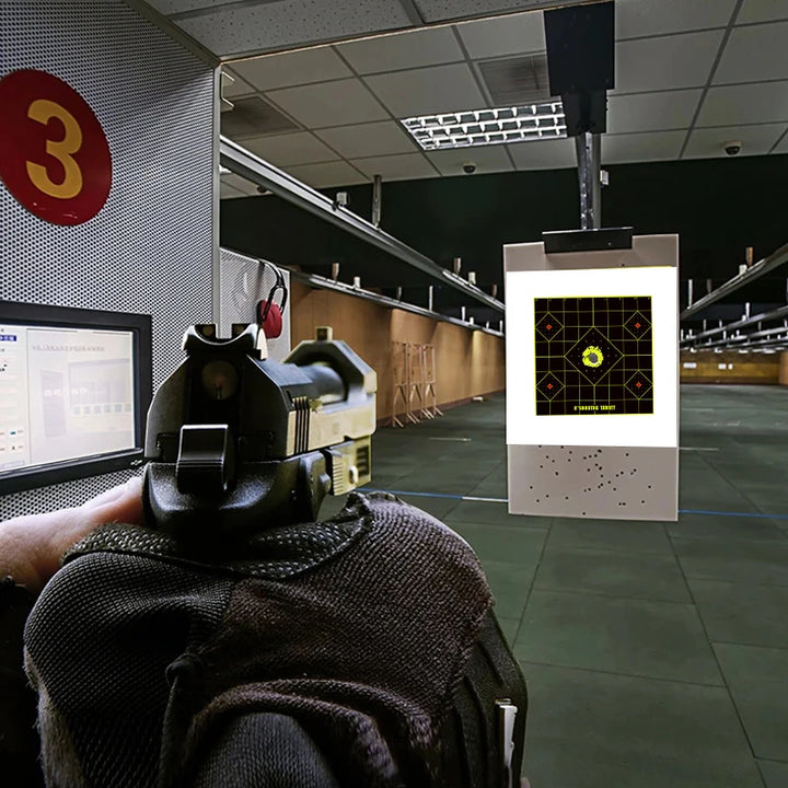 High-Visibility Adhesive Shooting Targets – 10 Pack