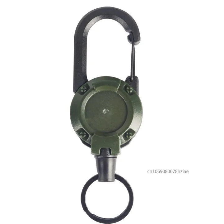 Retractable Carabiner Key Chain Tool