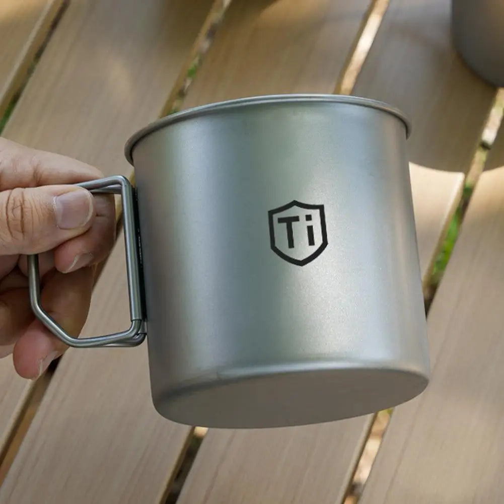 Ultralight Titanium Camping Mug