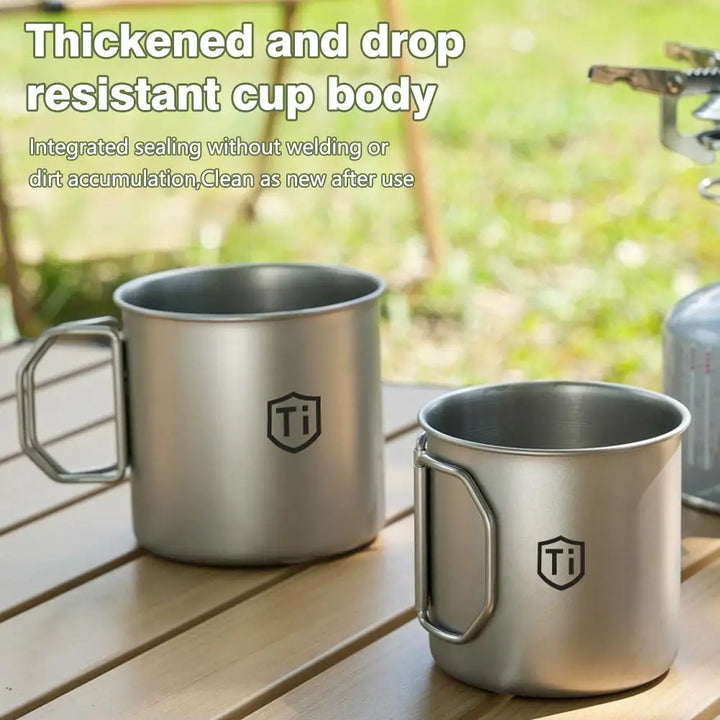 Ultralight Titanium Camping Mug