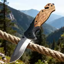 All-Steel Tactical Folding Knife 2